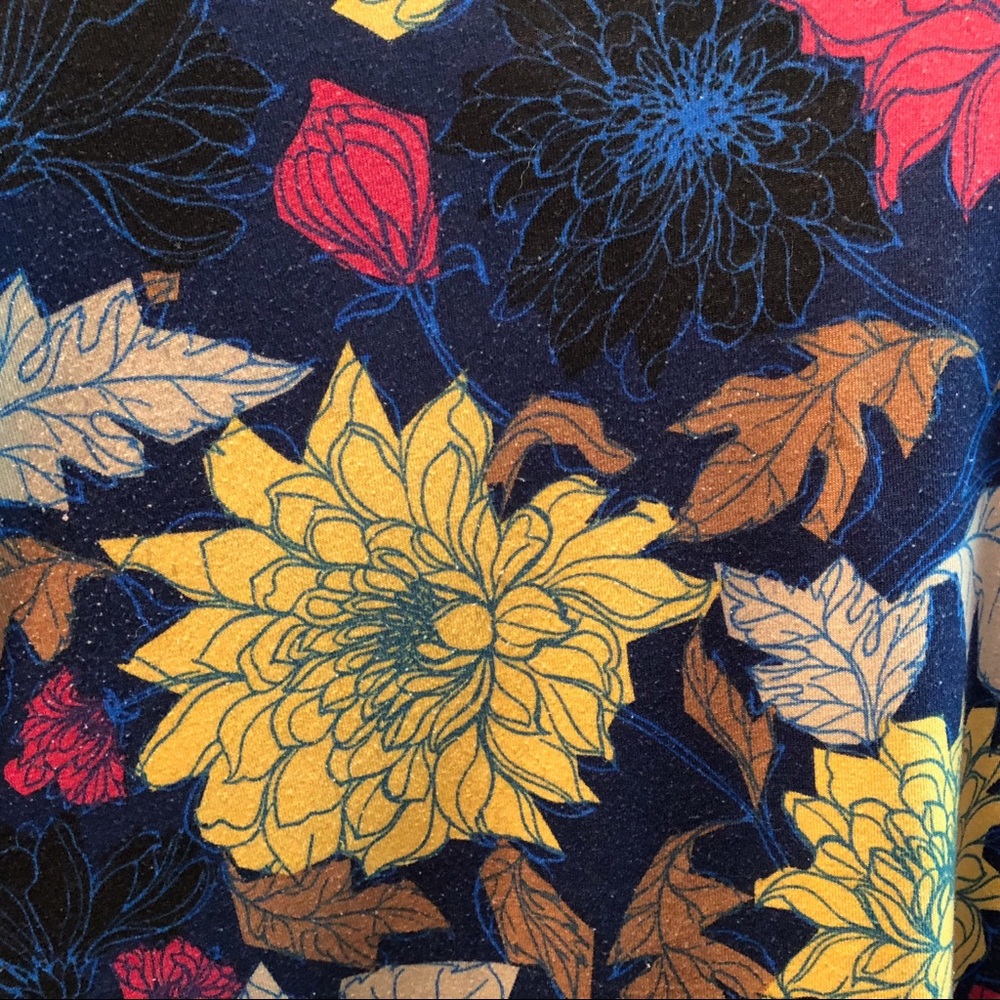 🍁 Lularoe Fall Floral Perfect T